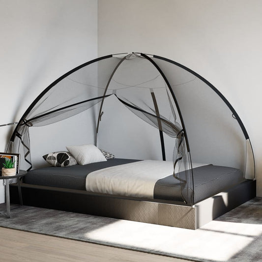Moskito-Netzzelt Mongolisch 220 Schwarz 200x150x140 cm