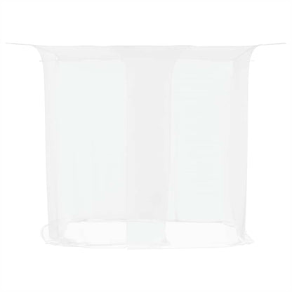 Moskitonetz zum Aufhängen 156 Mesh Weiß 220x120x150 cm