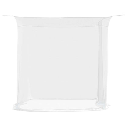 Moskitonetz zum Aufhängen 156 Mesh Weiß 220x120x150 cm