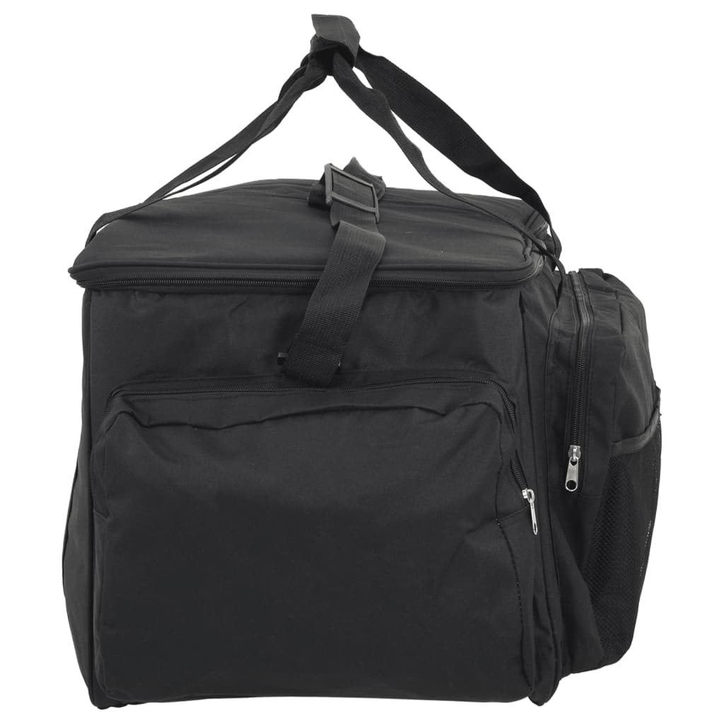 Sac de pêche imperméable en tissu Oxford noir