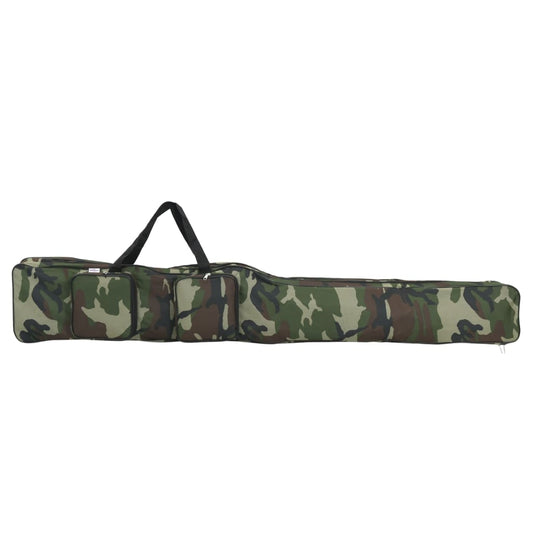 Sac pour canne à pêche camouflage vert 150 cm tissu Oxford