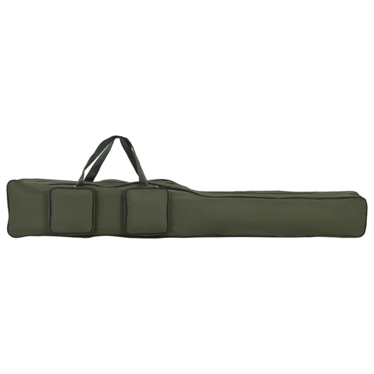 Sac pour canne à pêche vert foncé 150 cm tissu Oxford