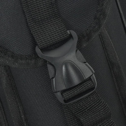 Angelrutentasche Schwarz 150 cm Oxford-Gewebe