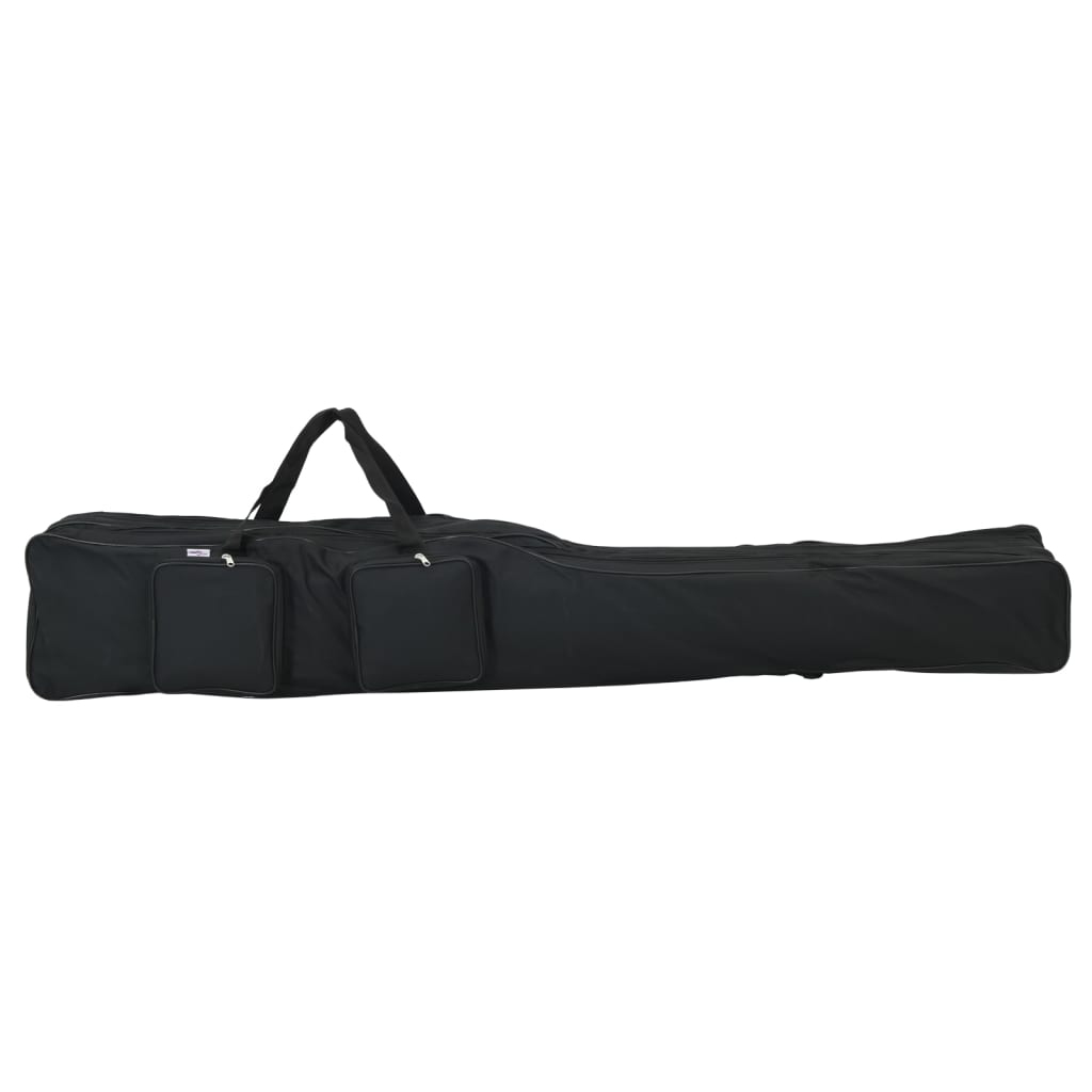 Sac pour canne à pêche noir 150 cm tissu Oxford