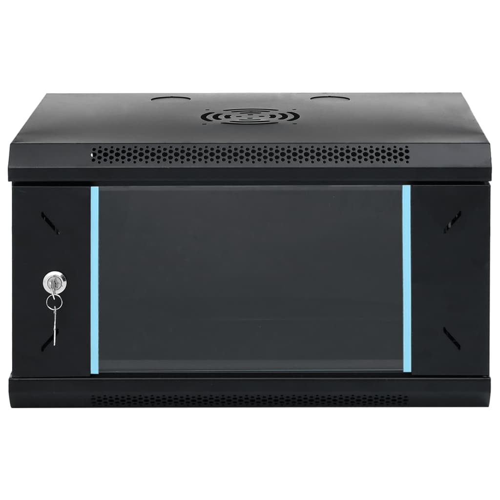 6HE Wandmontierter Netzwerkschrank 19" IP20 53x40x30 cm