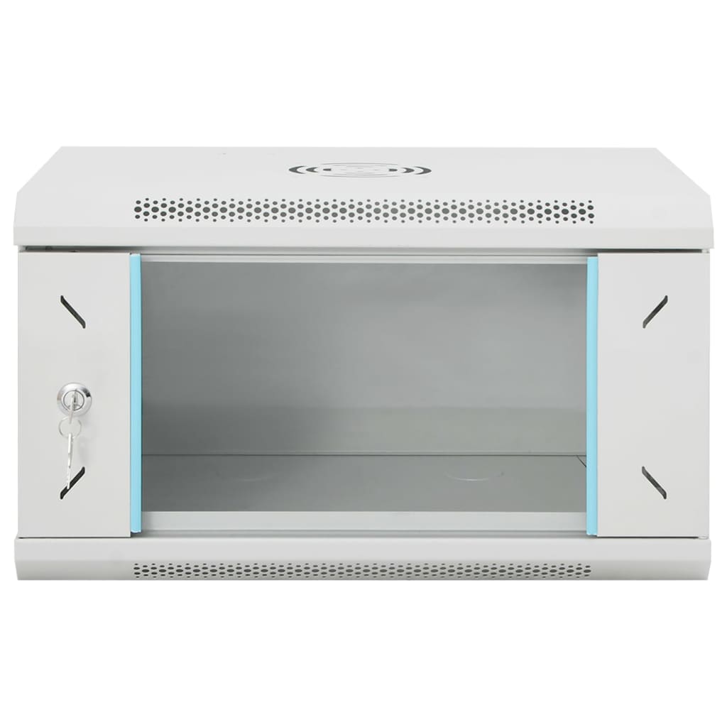 6HE Wandmontierter Netzwerkschrank 19" IP20 53x40x30 cm