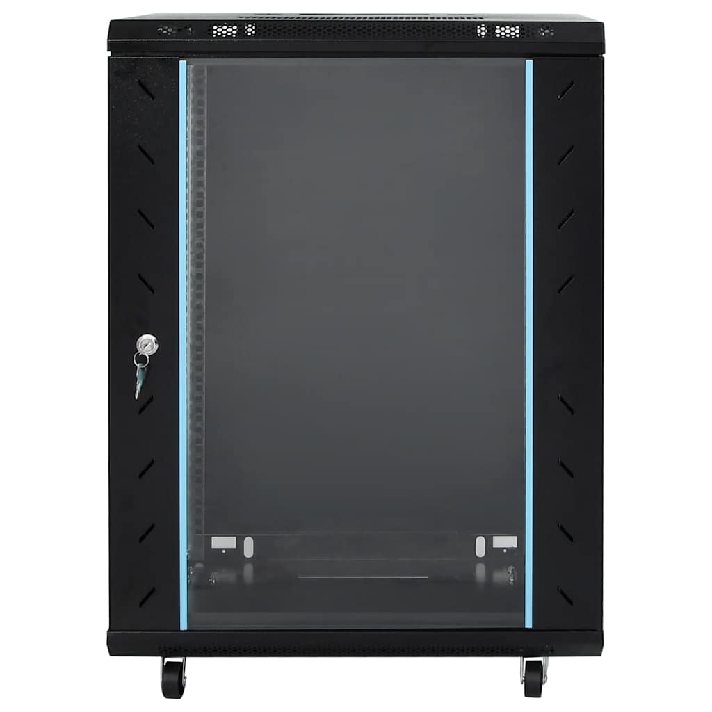 15HE Netzwerkschrank mit Schwenkfüßen 19" IP20 60x45x86 cm