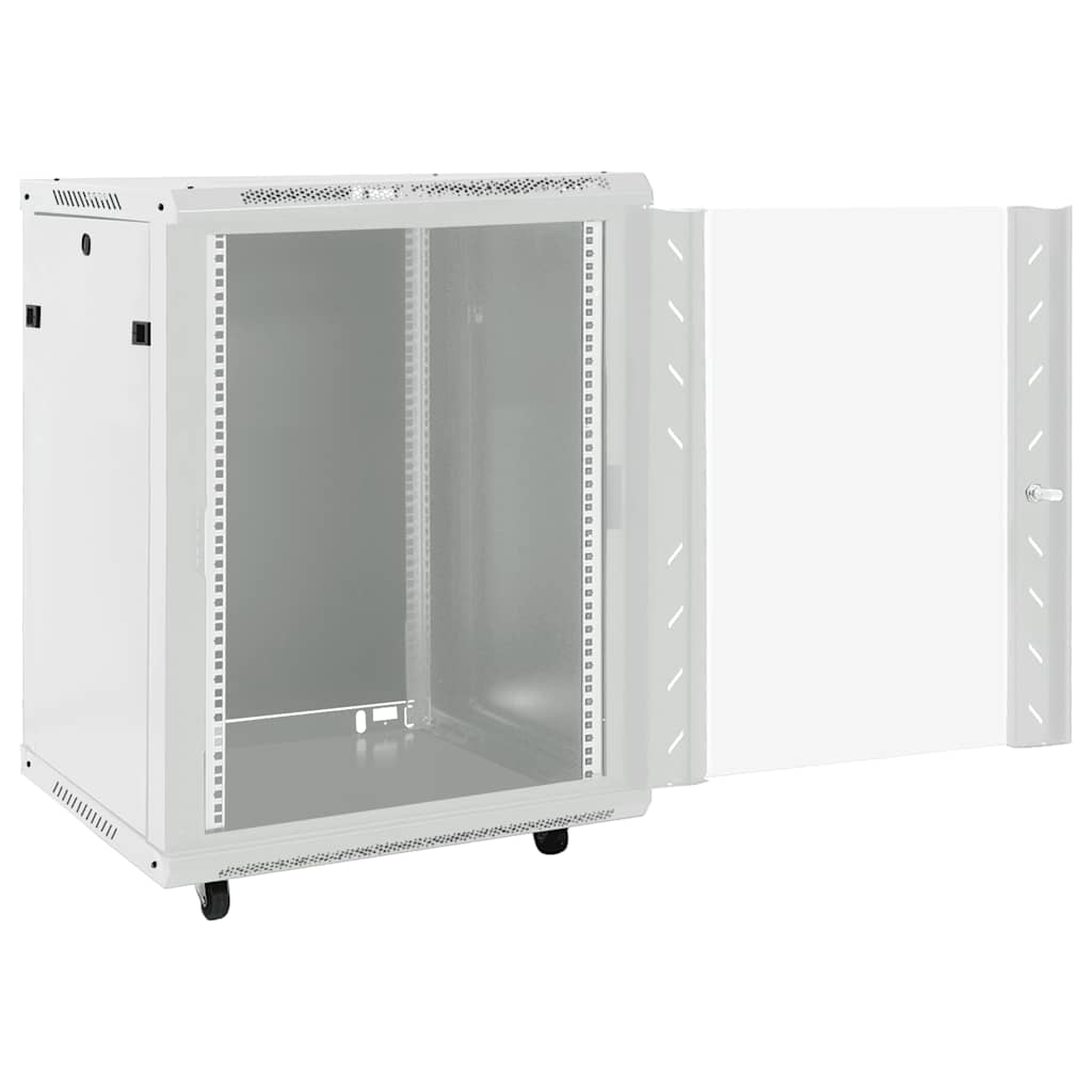 15U Netzwerkschrank auf Rollen 19" IP20 60x45x86 cm