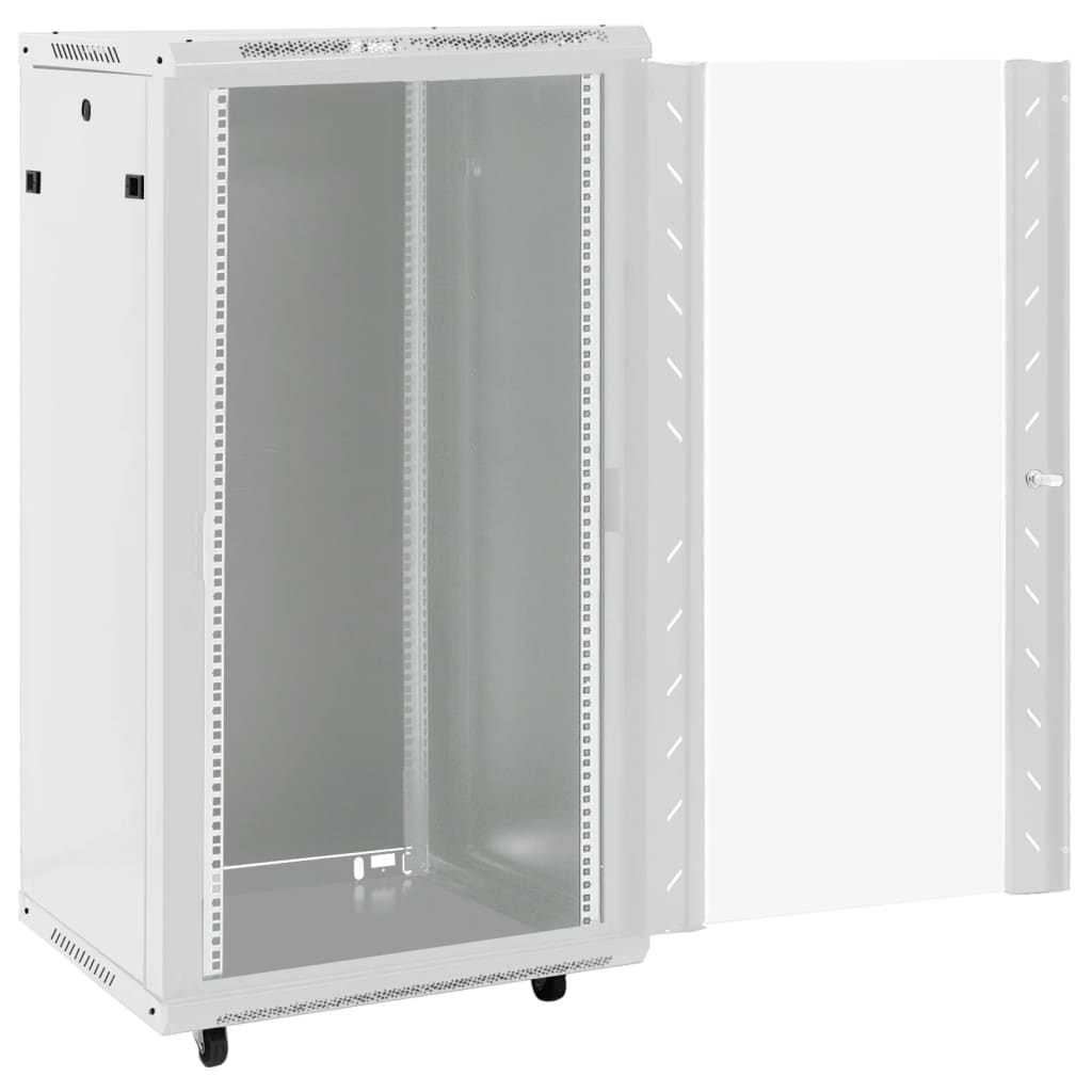 22U Netzwerkschrank auf Rollen 19" IP20 60x60x120 cm