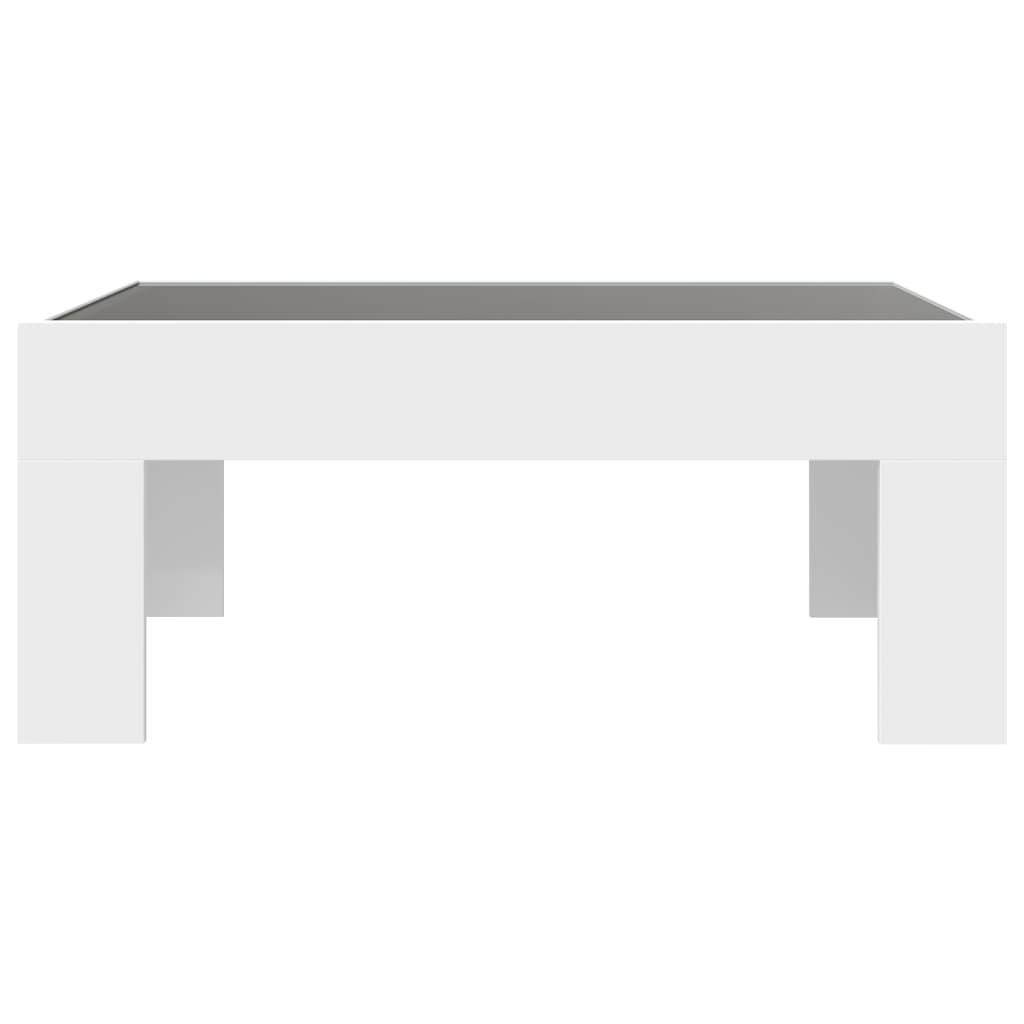 Table basse avec Infinity LED blanc 70x50x30 cm