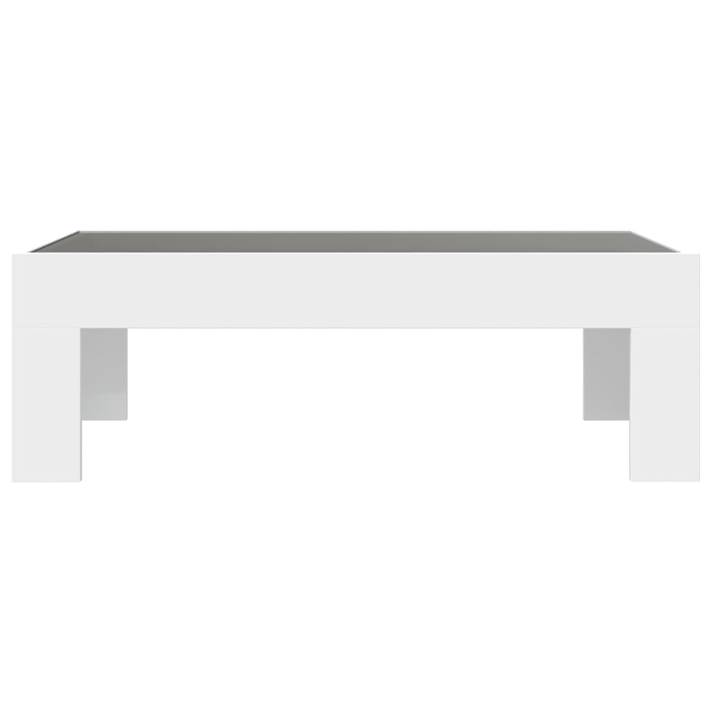 Table basse avec Infinity LED blanc 90x50x30 cm