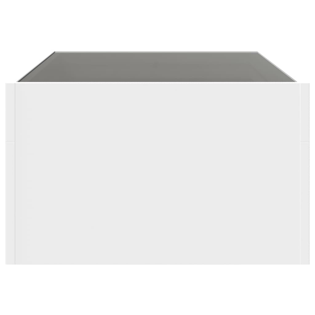 Table basse avec Infinity LED blanc 90x50x30 cm