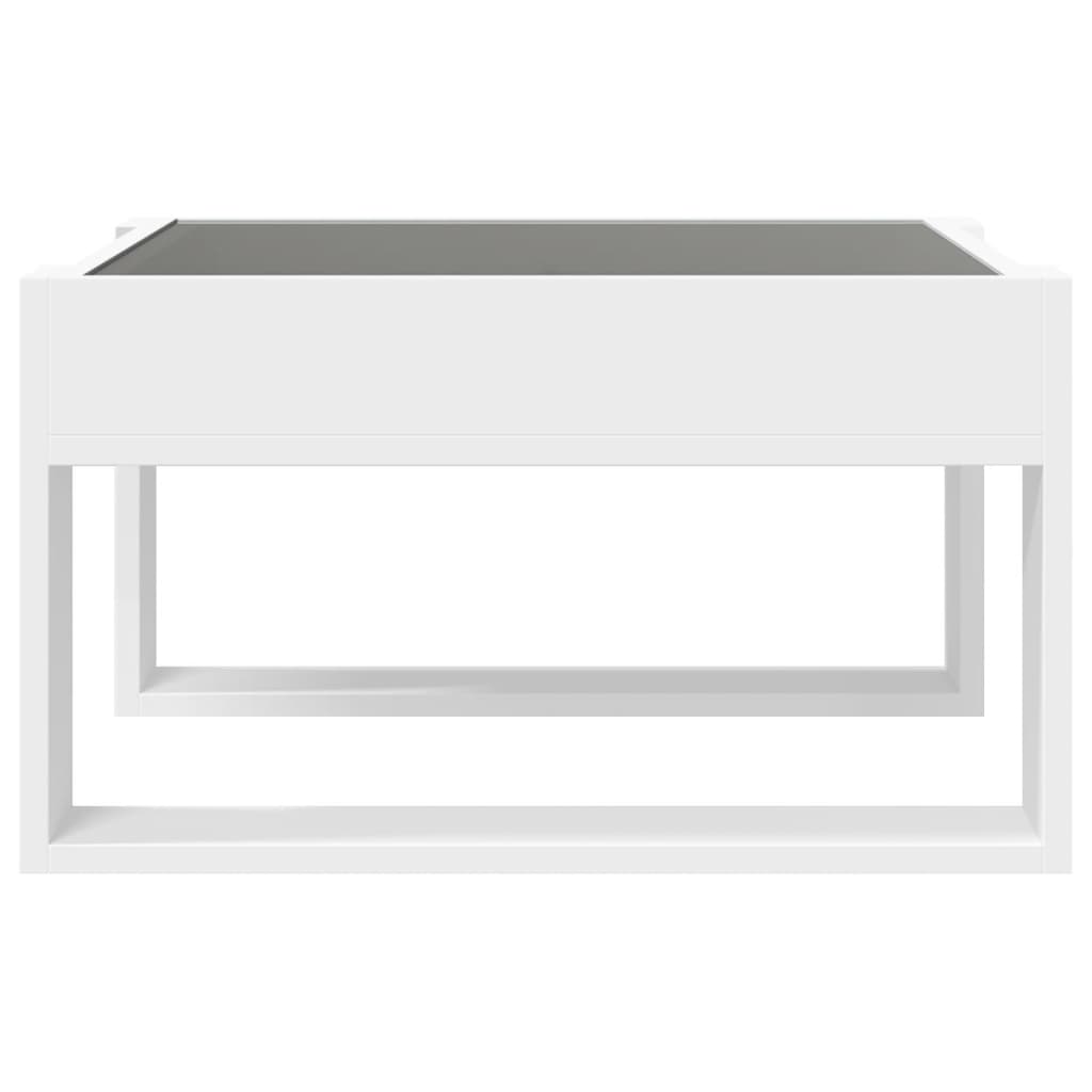 Table basse avec Infinity LED blanc 50x53x30 cm