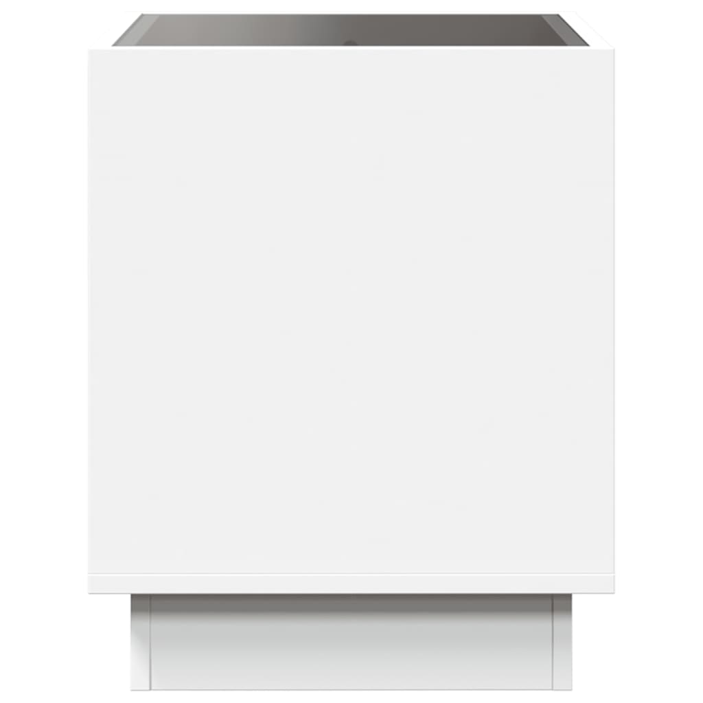 Table basse avec Infinity LED blanc 50x50x50 cm