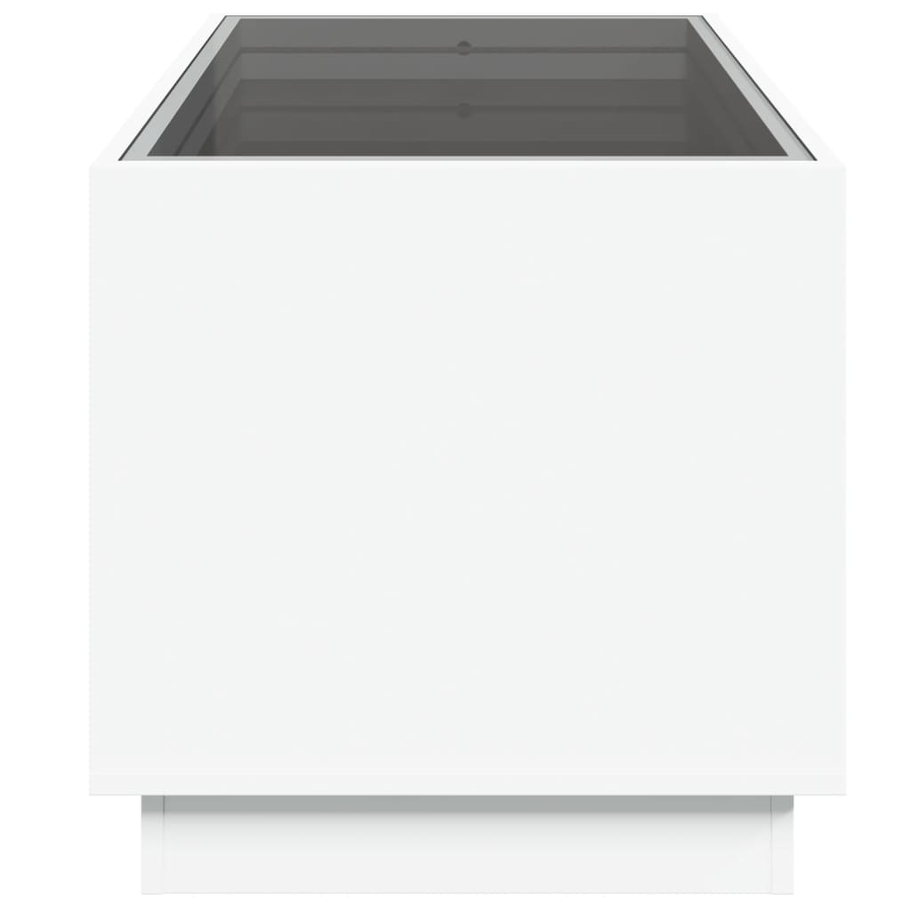 Table basse avec Infinity LED blanc 70x50x50 cm