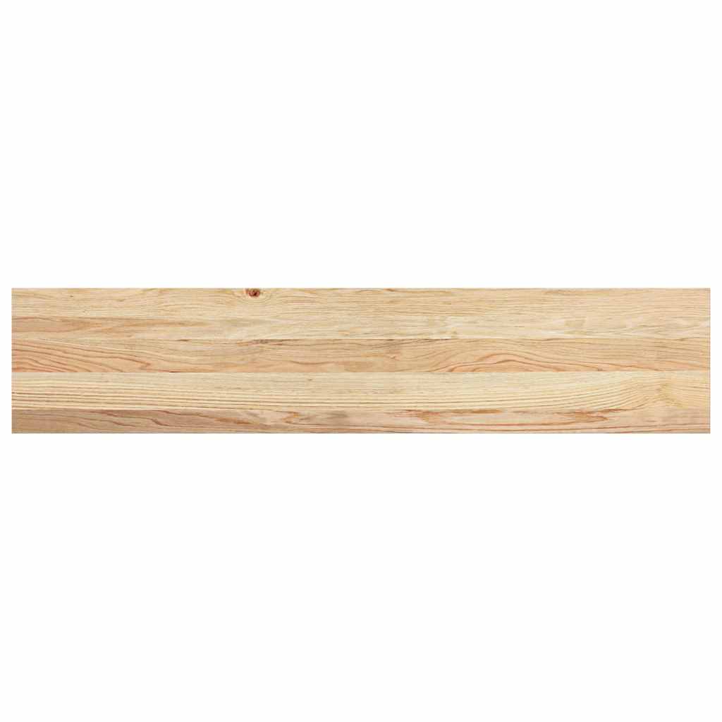 Stufenmatten 4 Stk. Unbehandelt 120x25x2 cm Massivholz Eiche