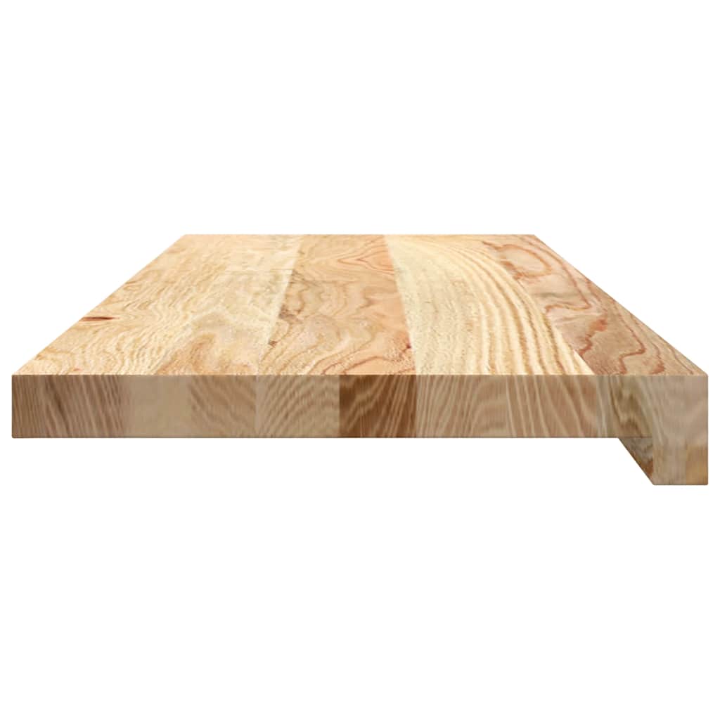Stufenmatten 4 Stk. Unbehandelt 70x30x2 cm Massivholz Eiche