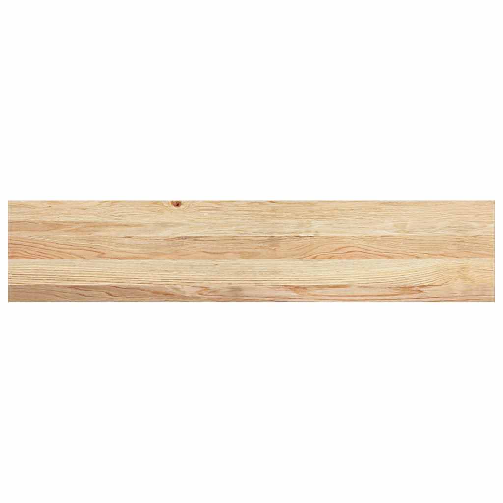 Stufenmatten 8 Stk. Unbehandelt 120x30x2 cm Massivholz Eiche