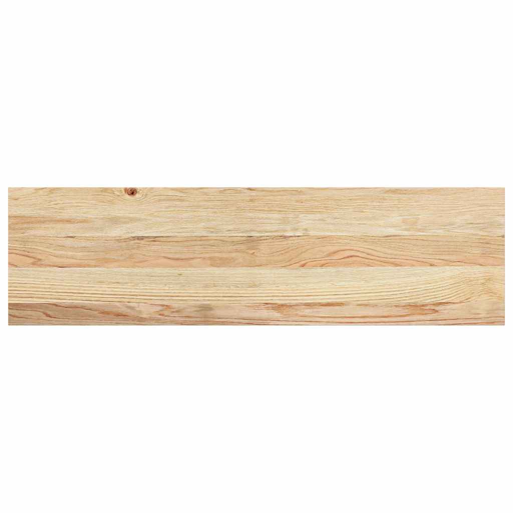 Treppenstufen 12 Stk. Unbehandelt 90x25x2 cm Massivholz Eiche