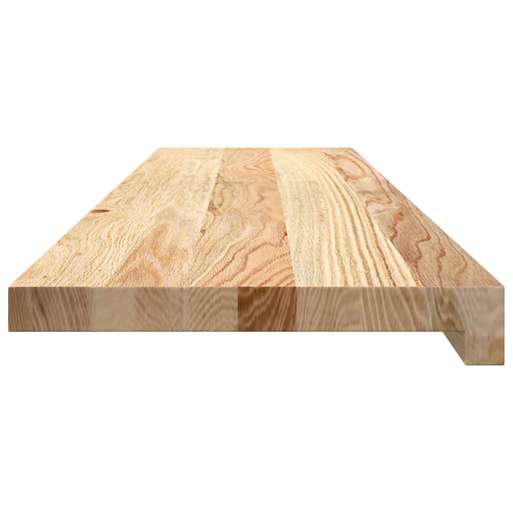 Stufenmatten 16 Stk. Unbehandelt 100x25x2 cm Massivholz Eiche