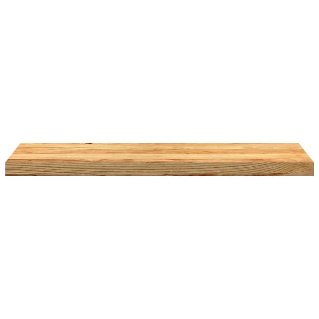 Stufenmatten 4 Stk. Hellbraun 90x25x2 cm Massivholz Eiche