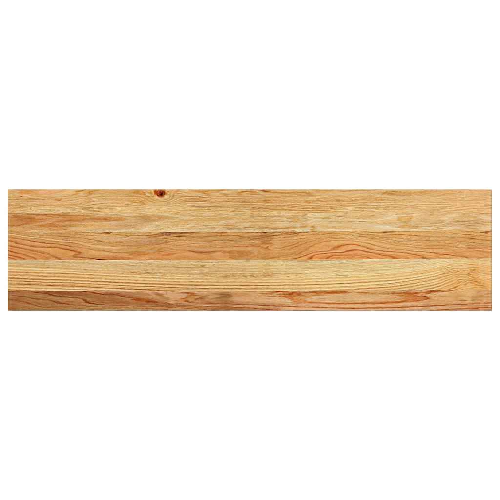 Stufenmatten 4 Stk. Hellbraun 100x25x2 cm Massivholz Eiche
