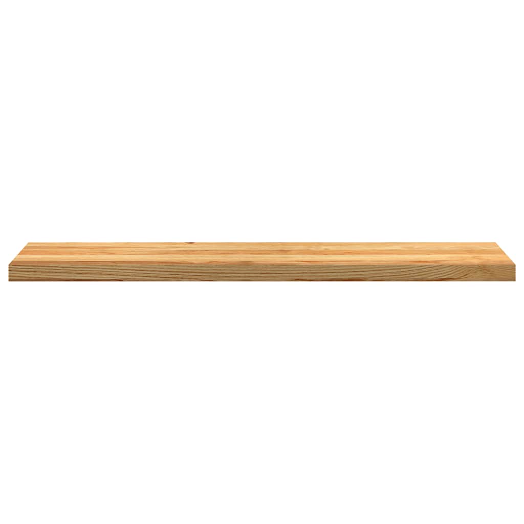 Treppenstufen 8 Stk. Hellbraun 120x25x2 cm Massivholz Eiche