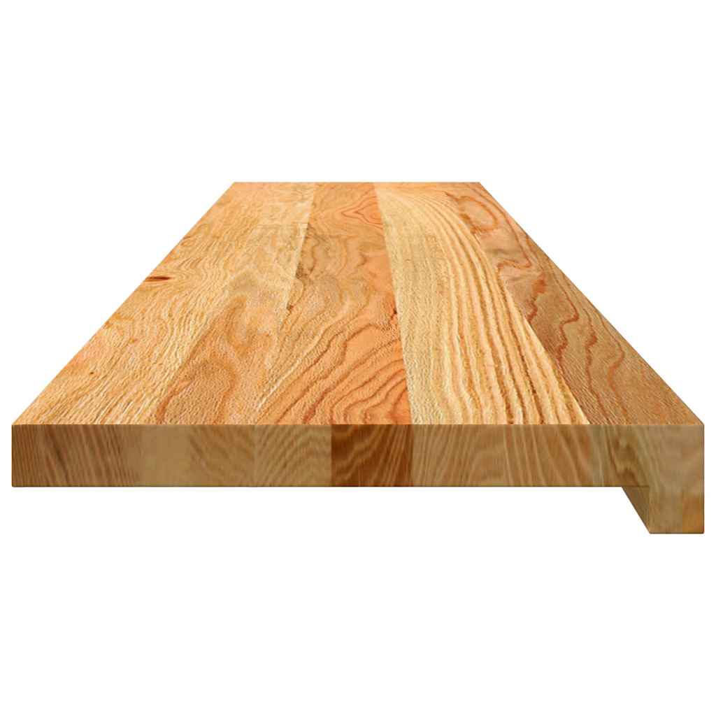 Stufenmatten 16 Stk. Hellbraun 120x25x2 cm Massivholz Eiche