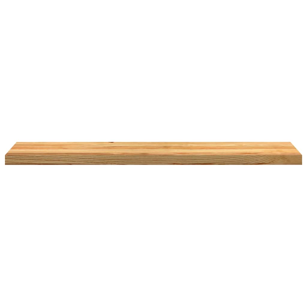 Stufenmatten 16 Stk. Hellbraun 120x30x2 cm Massivholz Eiche