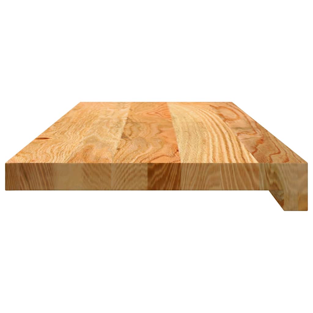 Stufenmatten 20 Stk. Hellbraun 70x30x2 cm Massivholz Eiche