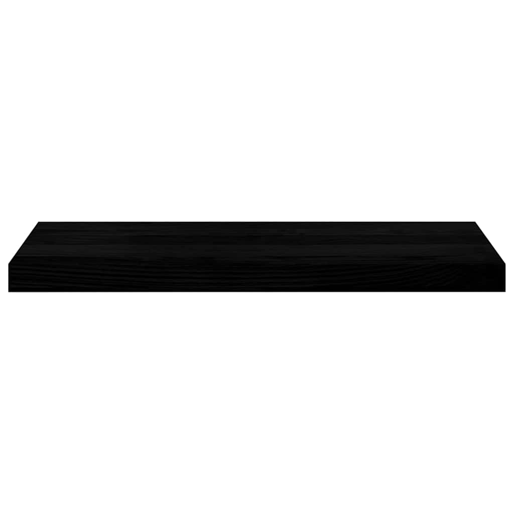 Stufenmatten 4 Stk. Braun-Schwarz 70x25x2 cm Massivholz Eiche