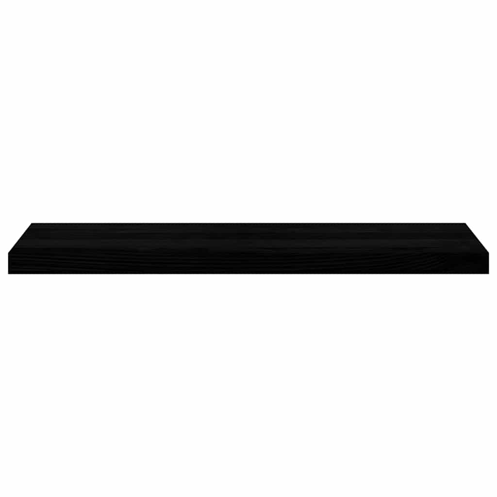 Stufenmatten 4 Stk. Braun-Schwarz 90x30x2 cm Massivholz Eiche