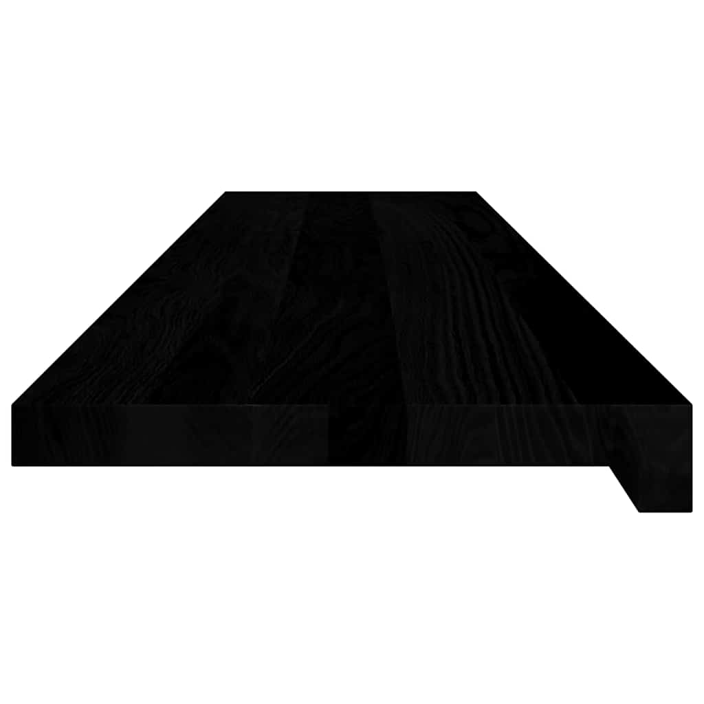 Stufenmatten 4 Stk. Braun-Schwarz 110x30x2 cm Massivholz Eiche