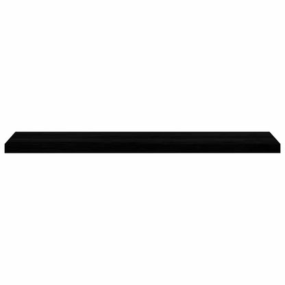 Treppenstufen 4 Stk. Braun-Schwarz 120x30x2 cm Massivholz Eiche