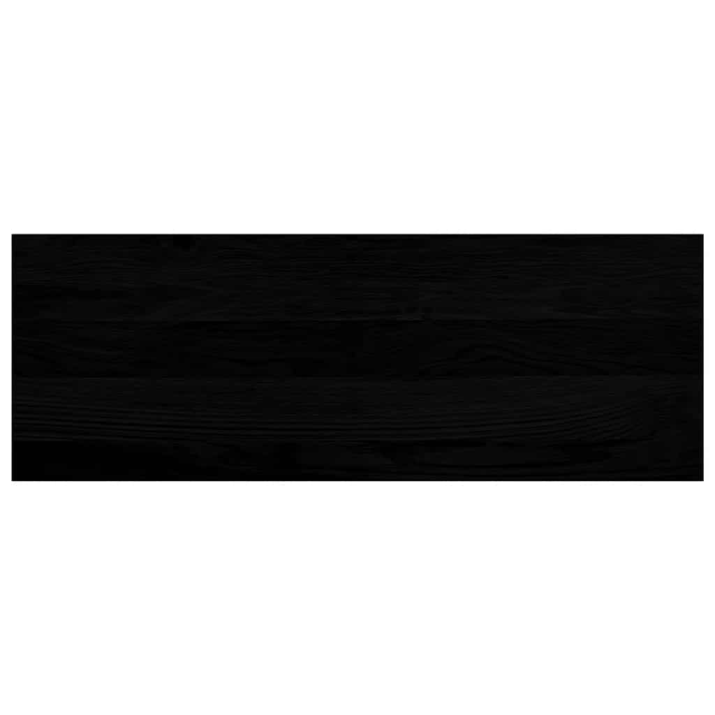 Stufenmatten 8 Stk. Braun-Schwarz 70x25x2 cm Massivholz Eiche