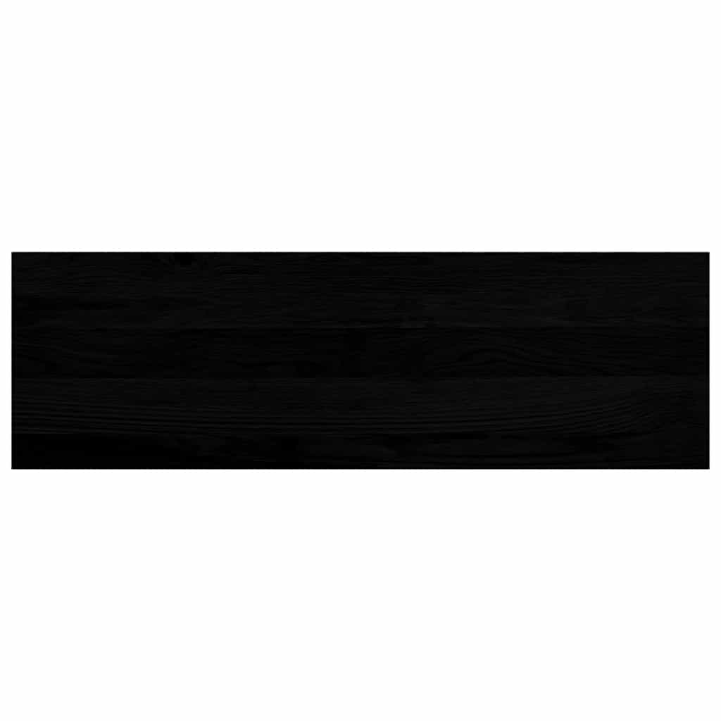 Stufenmatten 8 Stk. Braun-Schwarz 80x25x2 cm Massivholz Eiche