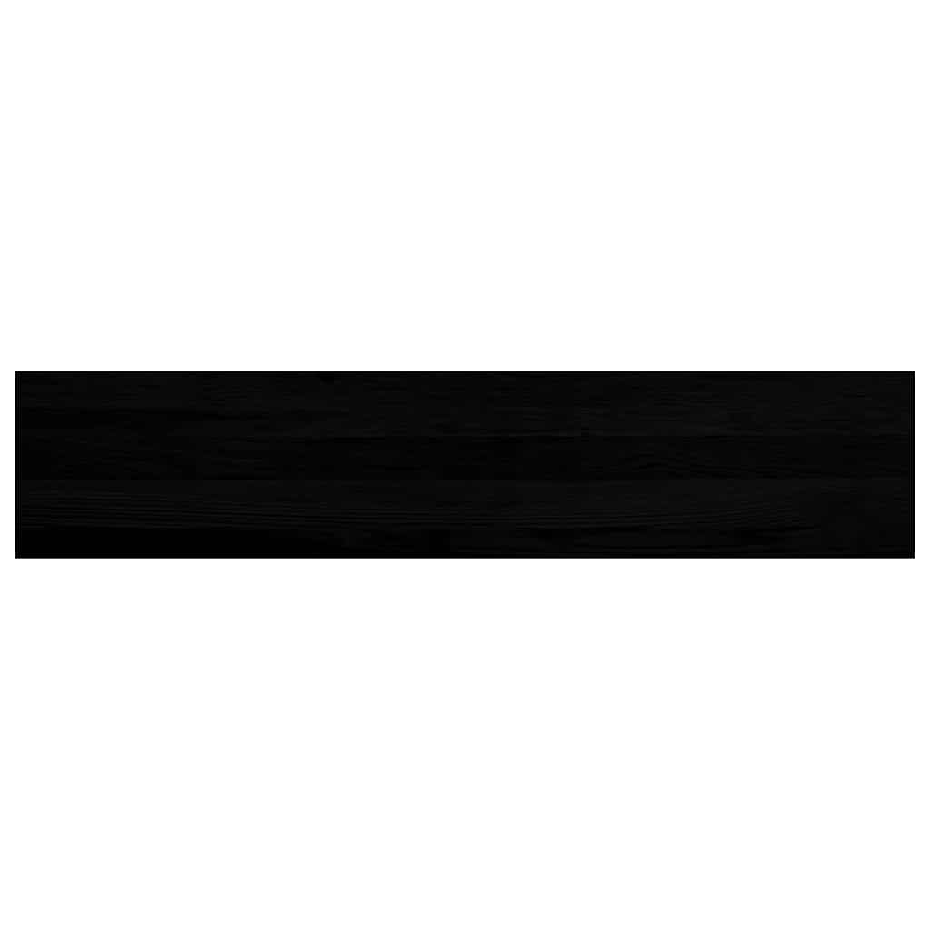 Stufenmatten 8 Stk. Braun-Schwarz 120x30x2 cm Massivholz Eiche