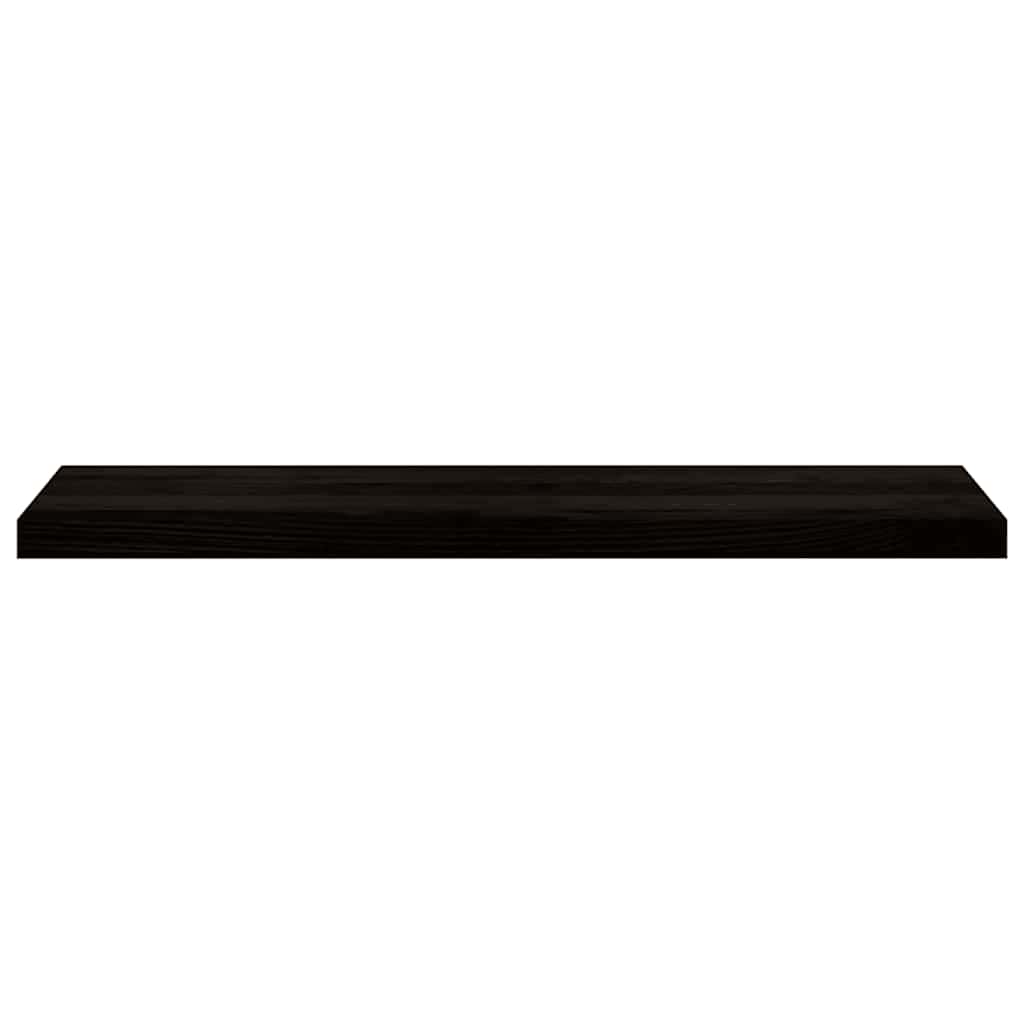 Stufenmatten 12 Stk. Braun-Schwarz 100x25x2 cm Massivholz Eiche