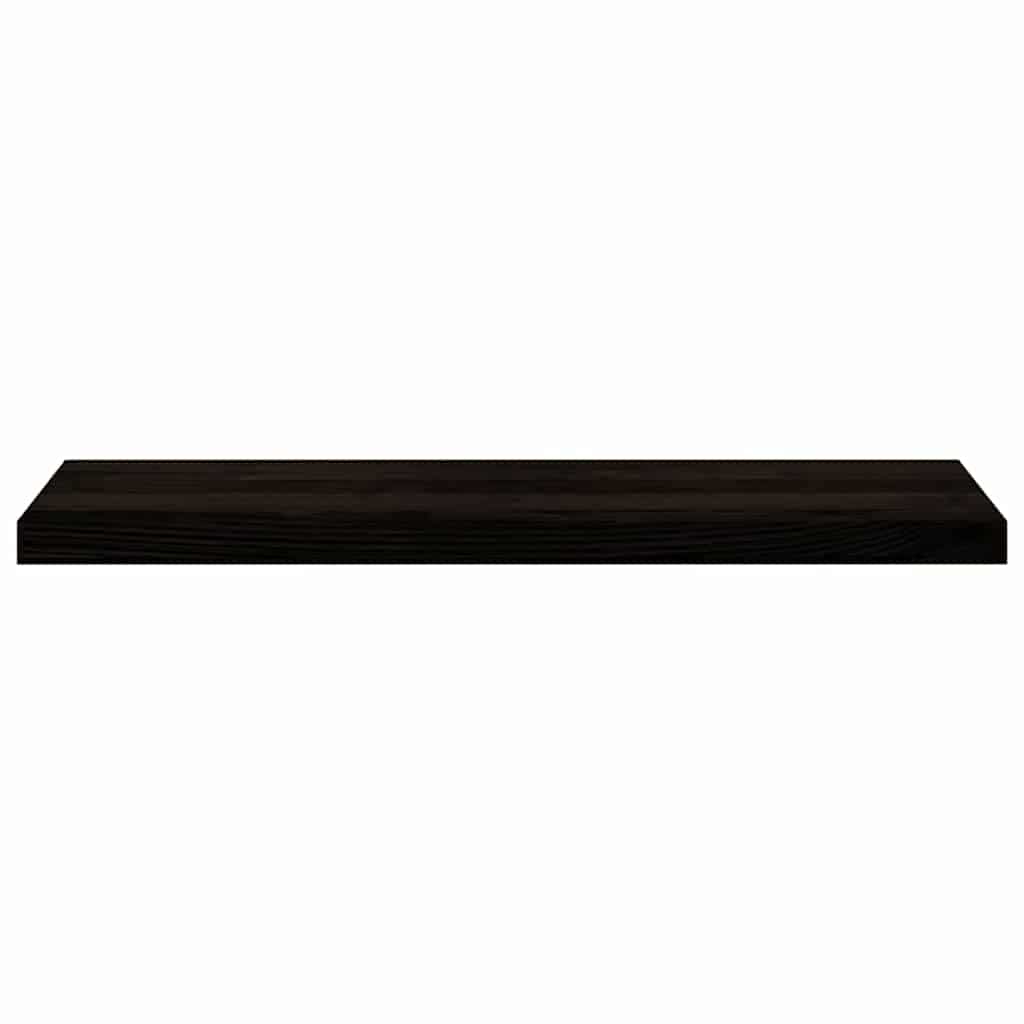 Stufenmatten 12 Stk. Braun-Schwarz 90x30x2 cm Massivholz Eiche