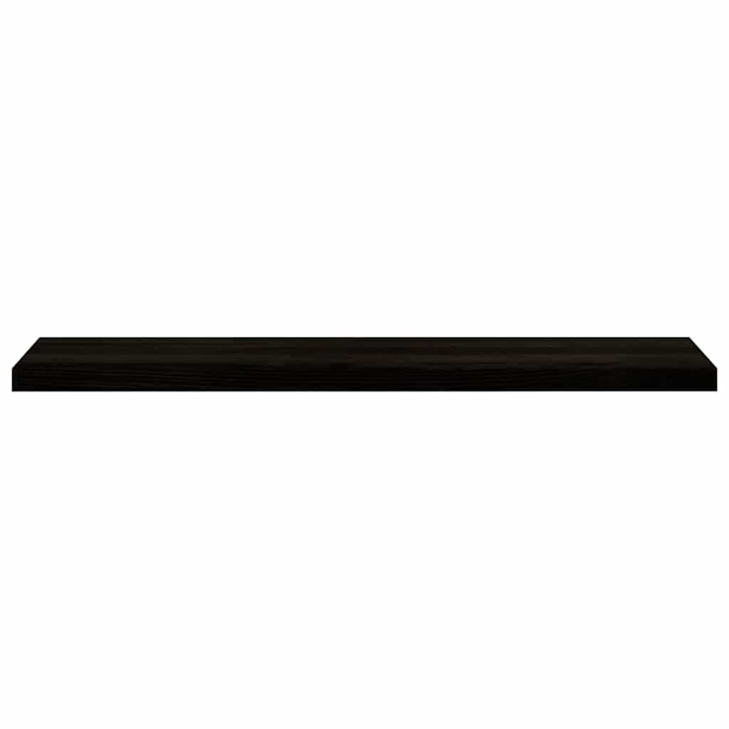 Stufenmatten 12 Stk. Braun-Schwarz 120x30x2 cm Massivholz Eiche