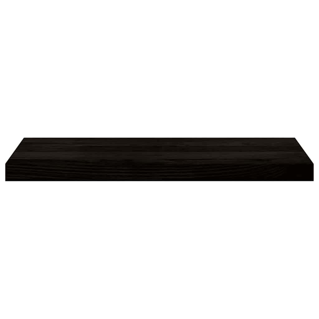 Stufenmatten 16 Stk. Braun-Schwarz 70x25x2 cm Massivholz Eiche