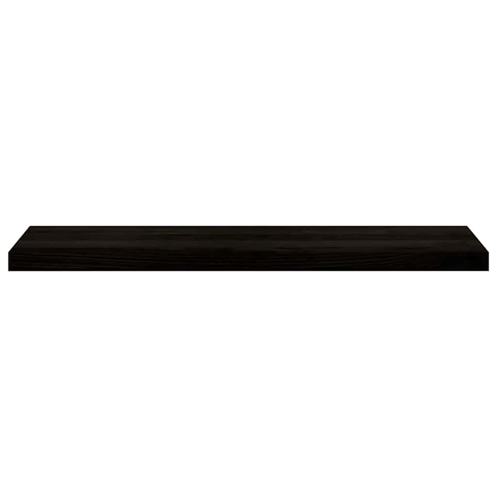 Stufenmatten 16 Stk. Braun-Schwarz 100x25x2 cm Massivholz Eiche