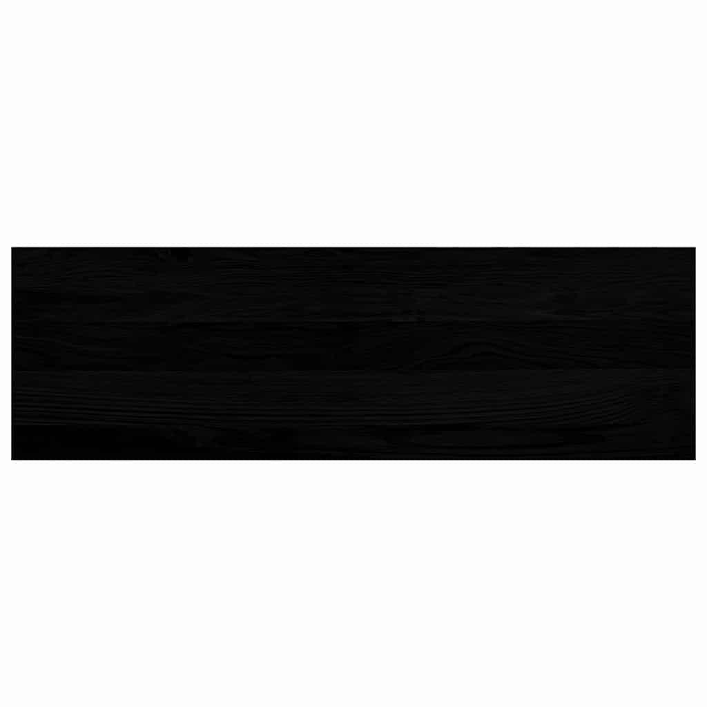 Stufenmatten 20 Stk. Braun-Schwarz 80x25x2 cm Massivholz Eiche