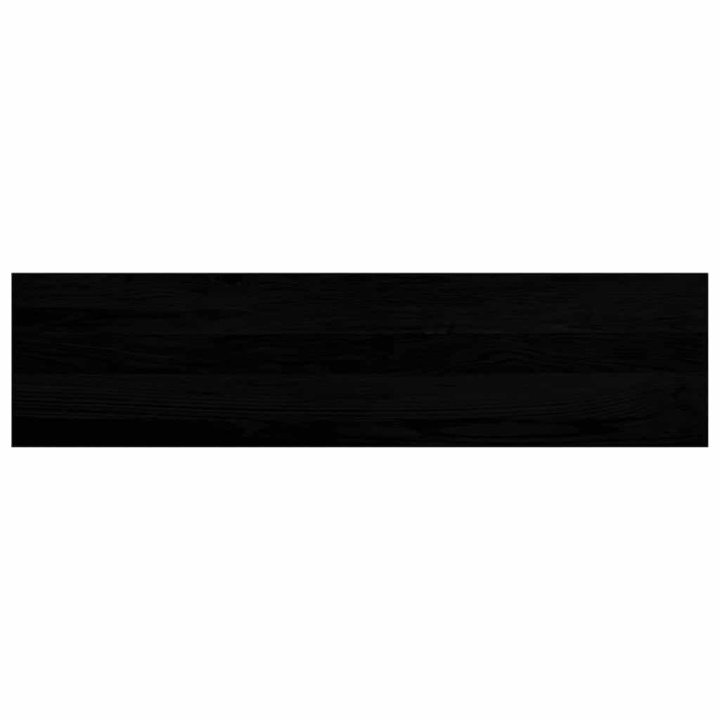 Stufenmatten 20 Stk. Braun-Schwarz 100x25x2 cm Massivholz Eiche