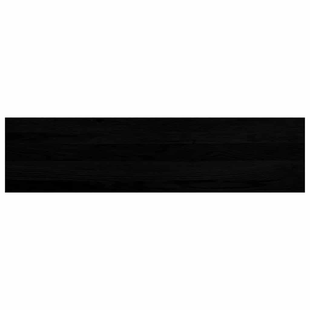 Stufenmatten 20 Stk. Braun-Schwarz 100x30x2 cm Massivholz Eiche