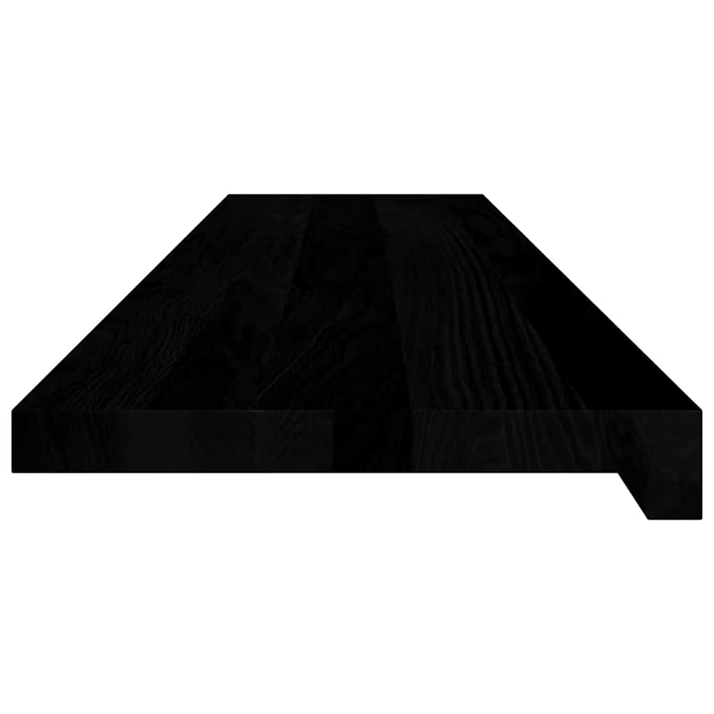 Stufenmatten 20 Stk. Braun-Schwarz 110x30x2 cm Massivholz Eiche