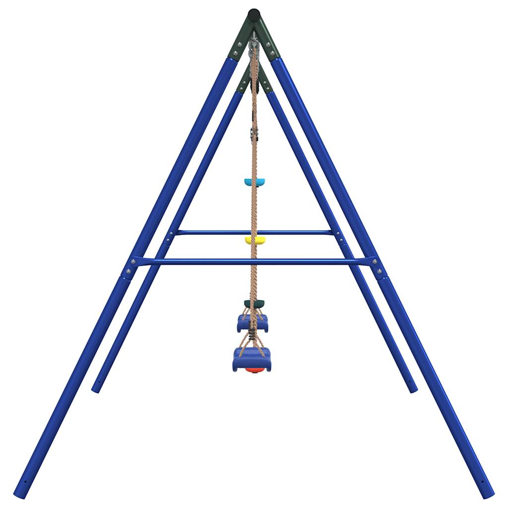 Schaukel-Set mit Schaukelsitzen und Kletterschaukel