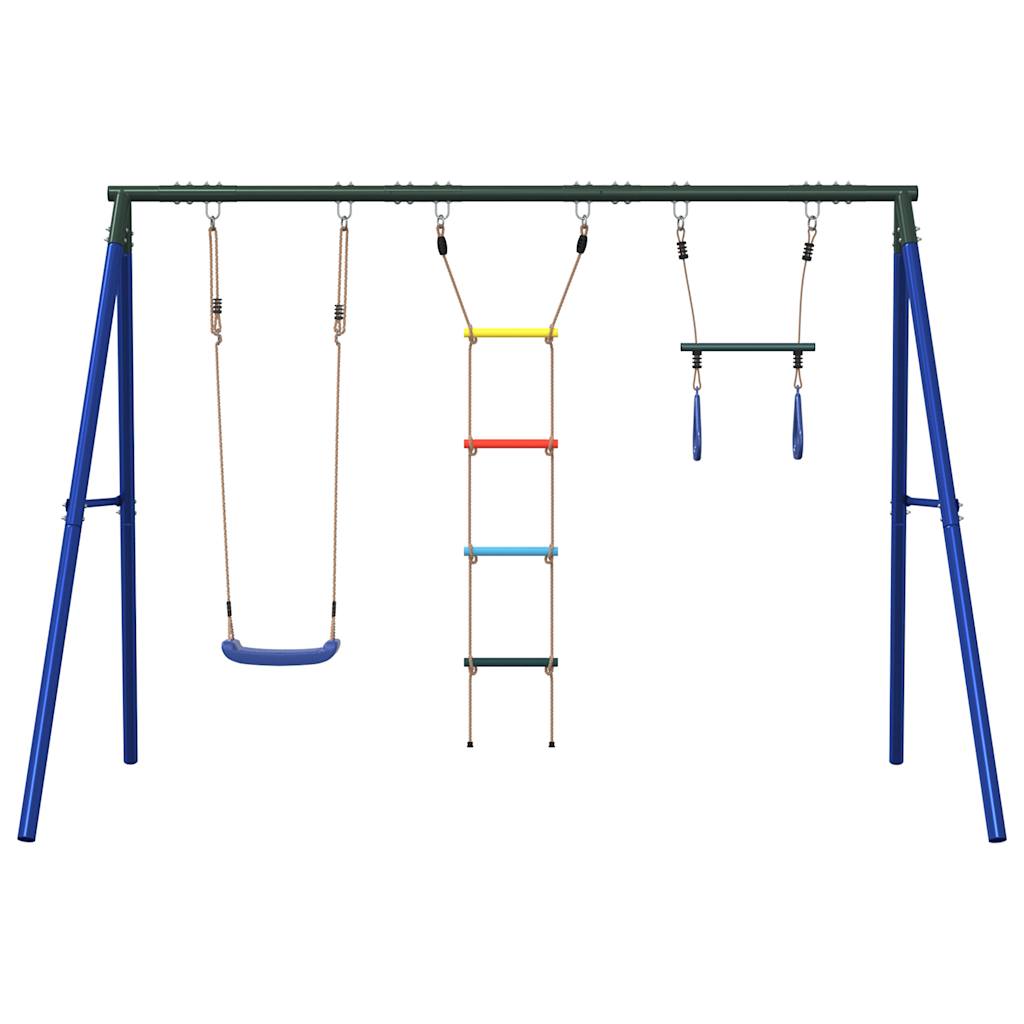 Schaukel-Set mit Schaukelsitz Trapez und Strickleiter