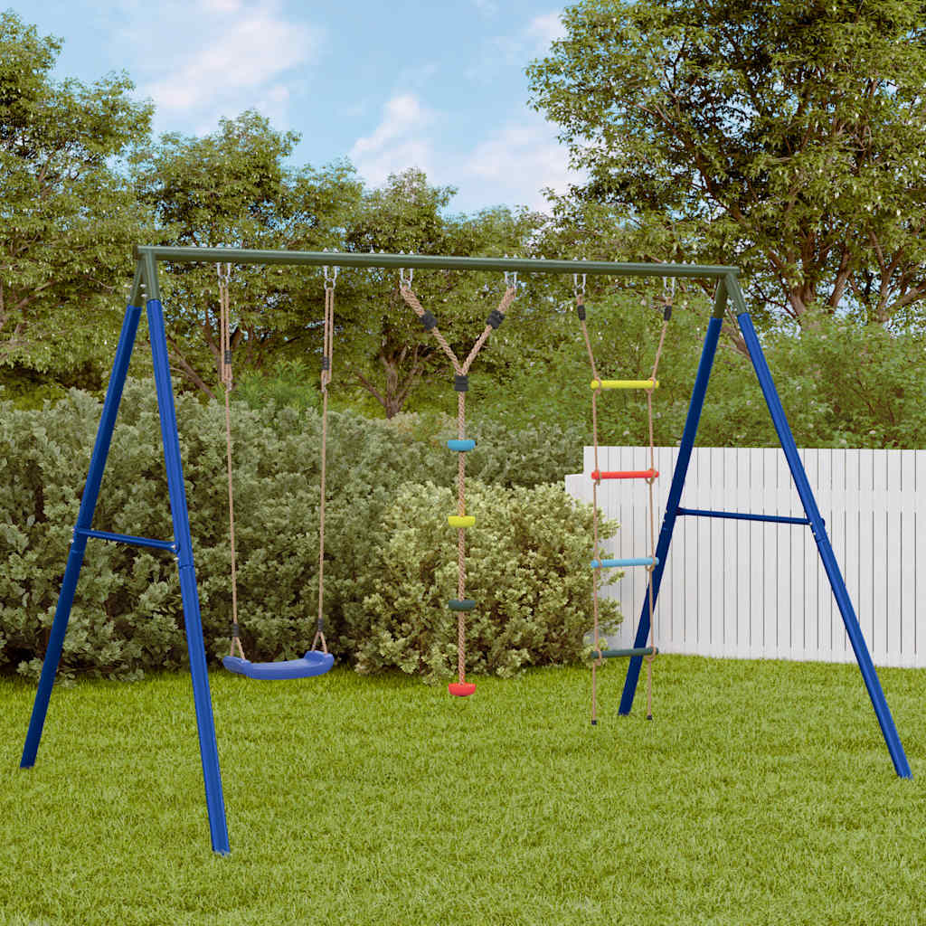 Schaukel-Set mit Schaukelsitz Strickleiter und Kletterschaukel