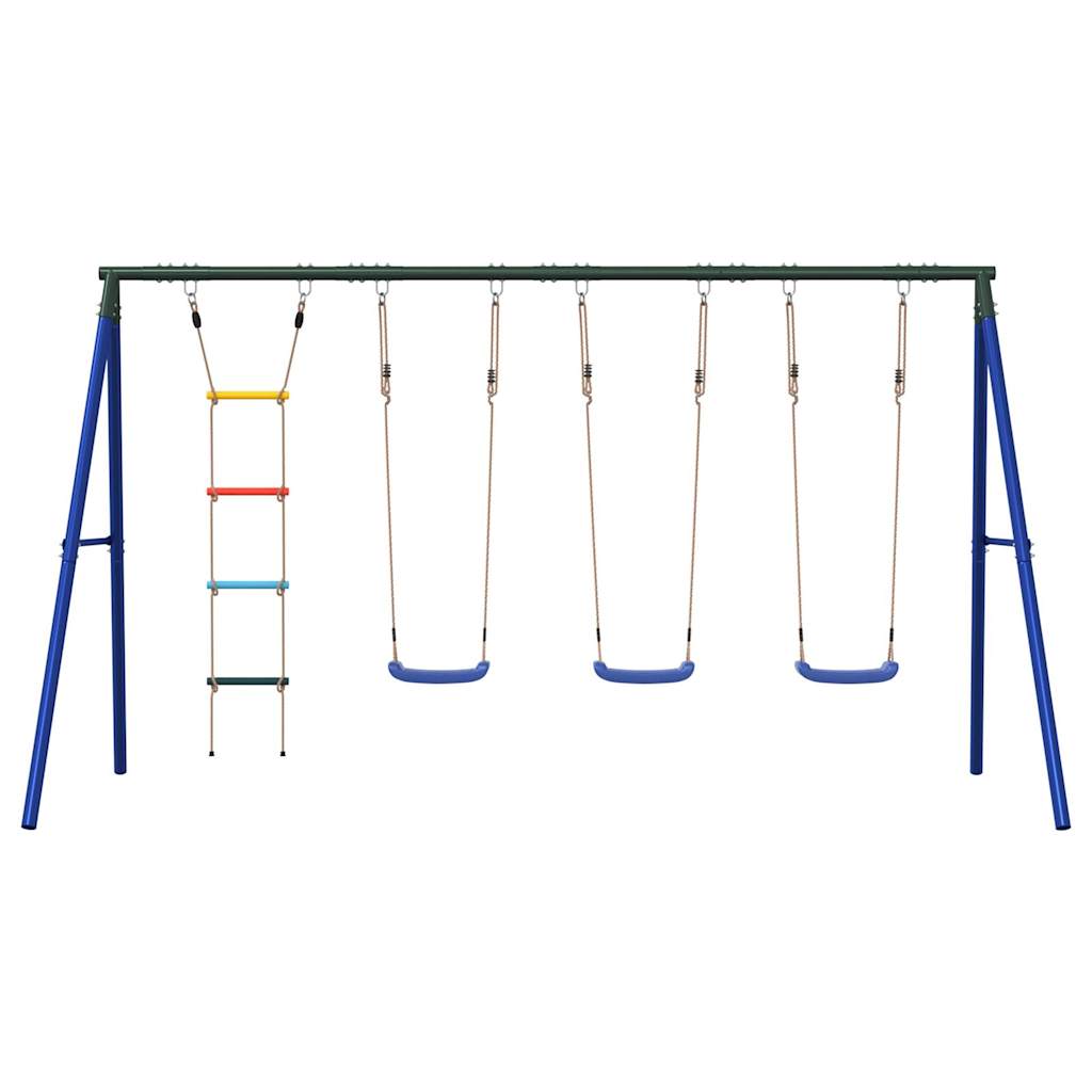 Schaukel-Set mit Schaukelsitzen und Strickleiter